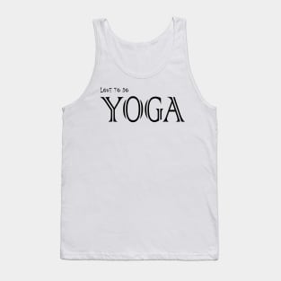 Yoga Tank Top